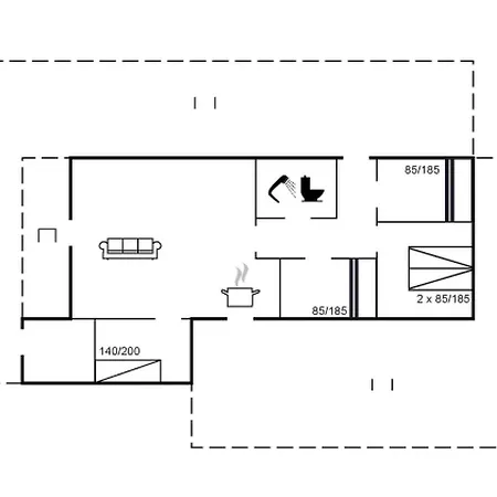 بيت للعطل Maerta - 300m From The Sea In Nw Jutland By Interhome سكاغن